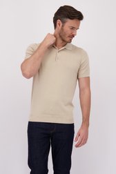 Vidéo de Polo beige clair à manches courtes de Michaelis pour Hommes