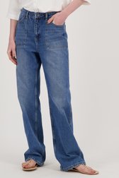 Mediumblauwe jeans - Straight fit van JDY voor Dames