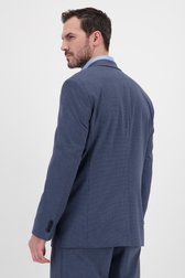 Mediumblauwe kostuumvest - comfort fit van Dansaert Black voor Heren