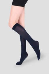 Le devant de Mi-bas bleu - 60 den - 2 paires de Liberty Island pour Femmes