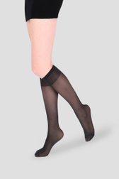 Le devant de Mi-bas noir - 15 den - 2 paires de Liberty Island pour Femmes