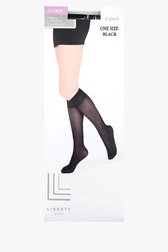 Mi-bas noir - 35 den - 2 paires de Liberty Island pour Femmes