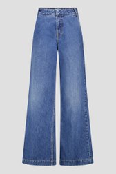 Productfoto 1 van Middenblauwe jeans - Wide leg fit door Liberty Island Denim voor Dames