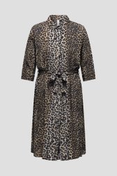 Midi kleedje met luipaardprint van Only Carmakoma voor Dames