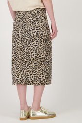Midi rok met luipaardprint van Geisha voor Dames