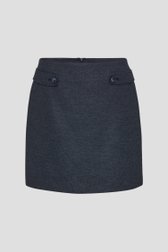 Mini-jupe bleue mélangée de Opus pour Femmes