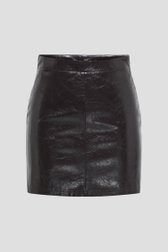 Photo produit 1 de Mini-jupe marron aspect cuir de JDY pour Femmes