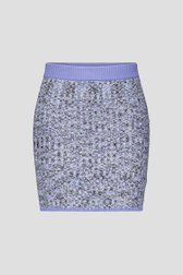 Minijupe en tricot bleu clair de Louise pour Femmes