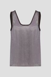 Productfoto 2 van Mouwloze grijze top  door D'Auvry Studio voor Dames