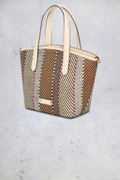 Productfoto 1 van Multicolor shopper met geweven motief door Bulaggi voor Dames