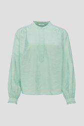 Muntgroene blouse van Opus voor Dames