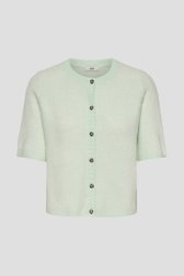Productfoto 1 van Muntgroene cardigan met korte mouwen door JDY voor Dames