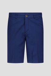 Productfoto 1 van Navy bermuda met elastische taille door Dansaert Blue voor Heren