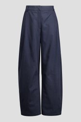 Productfoto 1 van Navy broek - Barrel fit door Louise voor Dames