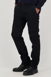 Navy chino - New York - Regular fit van Brassville voor Heren