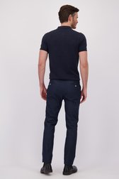 Achterkant van Navy chino - Vancouver - Regular fit  door Brassville voor Heren