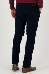 Navy corduroy broek - Louisiana - Regular fit van Brassville voor Heren