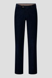 Navy corduroy broek - Louisiana - Regular fit van Brassville voor Heren