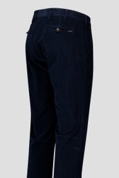 Navy corduroy broek - Louisiana - Regular fit van Brassville voor Heren