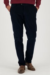 Navy corduroy broek - Louisiana - Regular fit van Brassville voor Heren