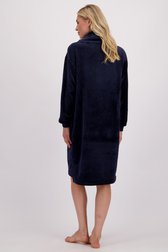 Achterkant van Navy dekentrui in fleece door Liberty Island voor Dames