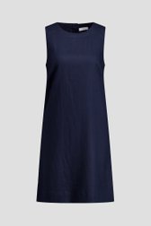 Productfoto 1 van Navy linnen kleedje door Liberty Island voor Dames