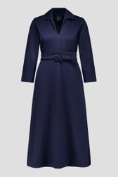 Productfoto 1 van Navy midikleedje met riem  door AC by Annelien Coorevits voor Dames