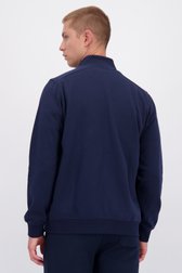 Achterkant van Navy vest met rits door Liberty Island voor Heren