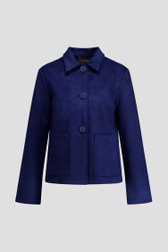 Productfoto 1 van Navy vestje in suède look door Claude Arielle voor Dames