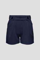Navyblauwe short met elastische taille van JDY voor Dames