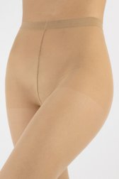 Nylon panty Zandbruin - 20 den, 2 paar van Cette voor Dames