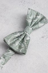 Nœud papillon vert clair à motif cachemire de Liberty Island pour Hommes