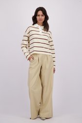 Video van Beige wijde broek  door Louise voor Dames