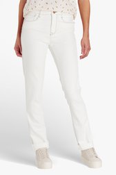 Off white jeans - slim fit van Liberty Island Denim voor Dames