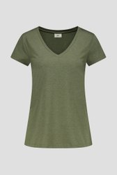 Olijfgroen T-shirt van JDY voor Dames