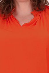 Oranje blouse van Only Carmakoma voor Dames