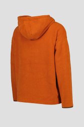 Oranje fleece hoodie van Liberty Island voor Dames