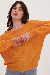 Oranje gebreide trui van JDY voor Dames
