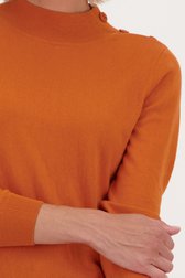 Oranje souspull van Claude Arielle voor Dames