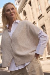 Extra foto 5 van Oversized beige cardigan door Louise voor Dames