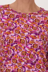 Paars-oranje T-shirt  van Claude Arielle voor Dames