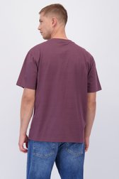Achterkant van Paars T-shirt met ronde hals door Only & Sons voor Heren