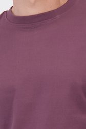 Detail van Paars T-shirt met ronde hals door Only & Sons voor Heren