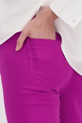 Paarse broek - 7/8 lengte van Claude Arielle voor Dames