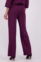Achterkant van Paarse broek door Claude Arielle voor Dames
