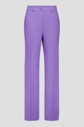 Paarse geklede broek van D'Auvry voor Dames