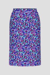 Paarse rok met print van Claude Arielle voor Dames