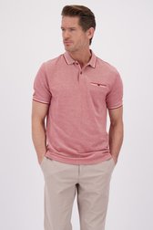 Vidéo de Polo rouge à manches courtes de Dansaert Blue pour Hommes