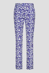 Pantalon à imprimé bleu et blanc de Claude Arielle pour Femmes