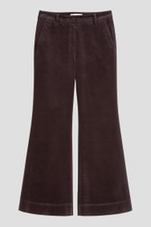 Photo produit 1 de Pantalon ample brun en velours côtelé de Marc O'Polo pour Femmes